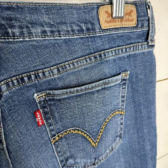 Levi’s 505 Straight Leg Jeans - Size 10 30x32 - Picture 7 of 10